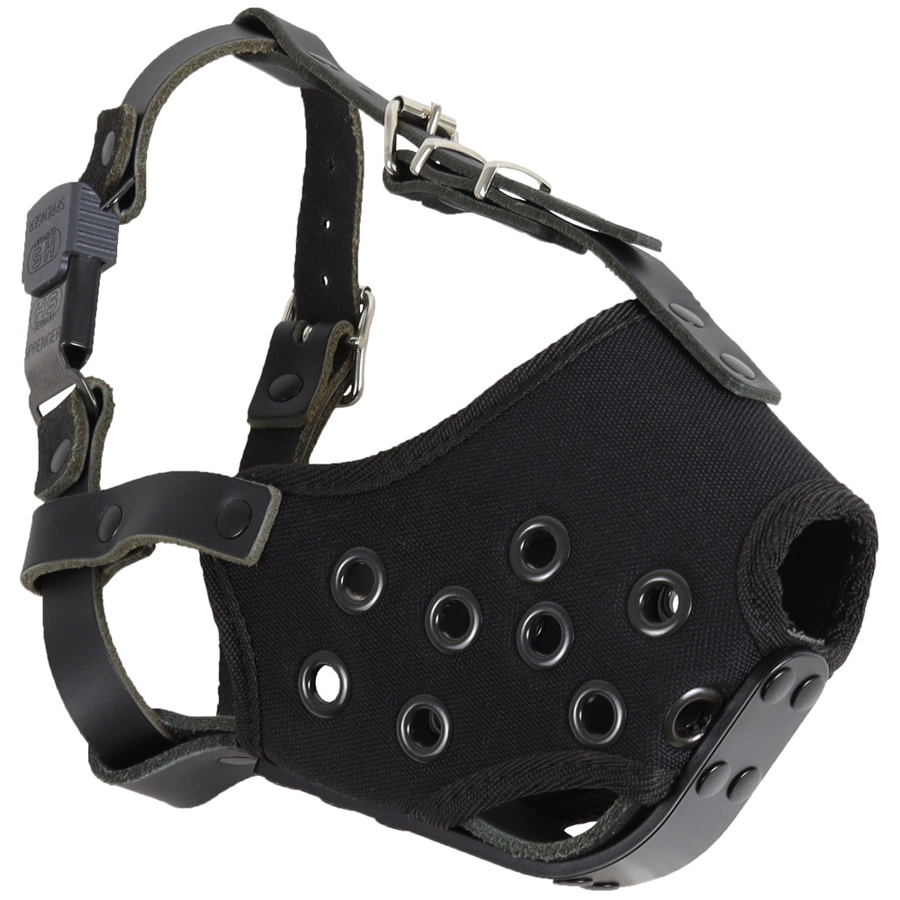 German Cordura Nylon Muzzle with Quick Release Buckle