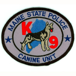 Maine State Police Canine Unit Patch